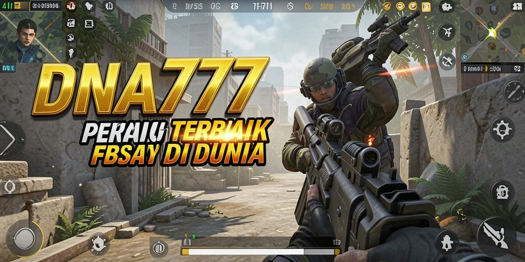 Screenshot gameplay DNA777 menunjukkan aksi perang yang mendebarkan.