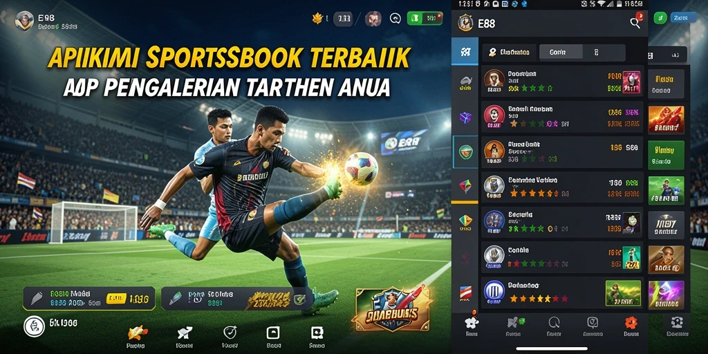 Tampilan gameplay E88 yang dinamis dan interaktif dalam taruhan olahraga.