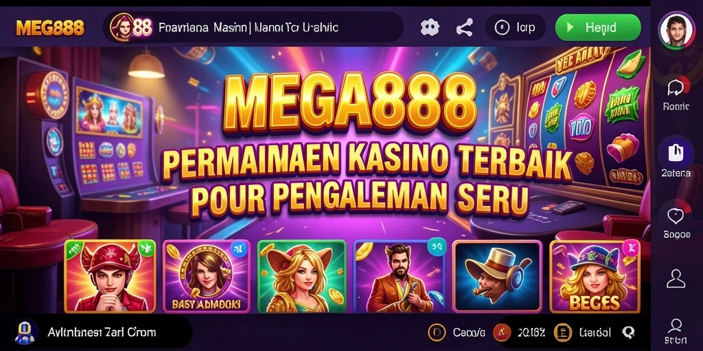 Tampilan menarik dari gameplay MEGA888 yang mengasyikkan.