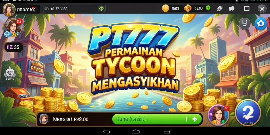 Tampilan menarik dari gameplay Tycoon di PT777 yang penuh strategi.