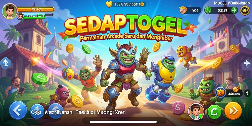 Gameplay seru SEDAPTOGEL dengan aksi mendebarkan.
